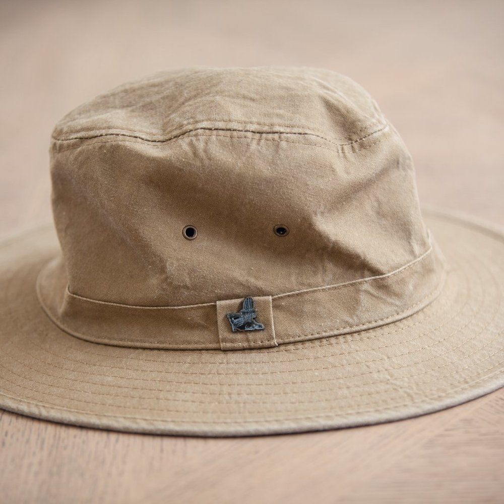 Canvas Brimmer Sun Hat RP $45 Like New Must see